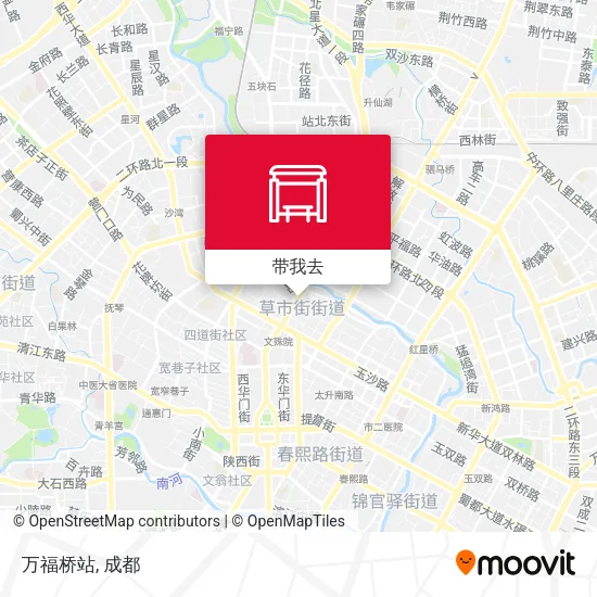 万福桥站地图
