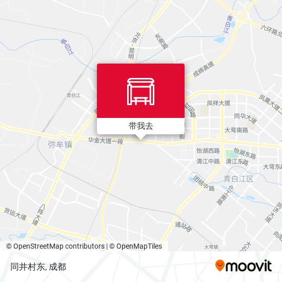 同井村东地图