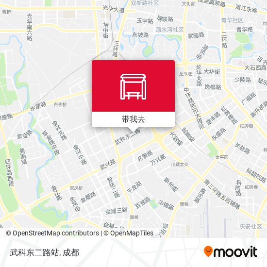 武科东二路站地图