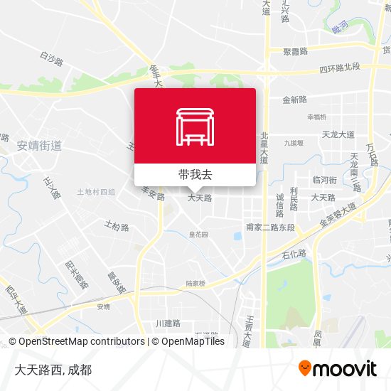 大天路西地图