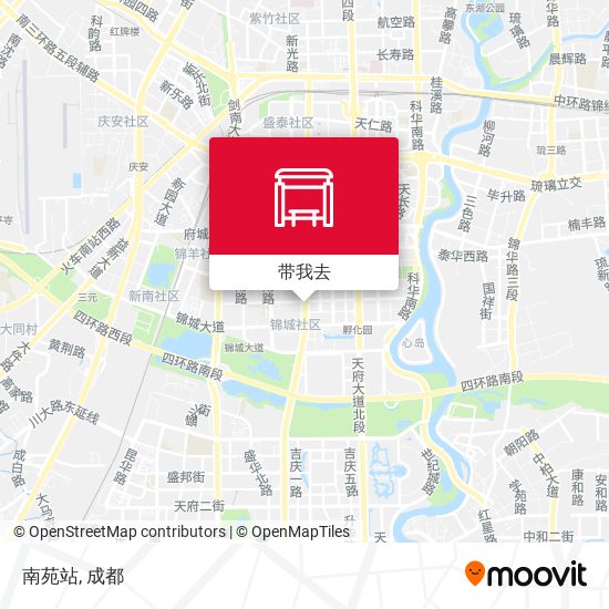 南苑站地图