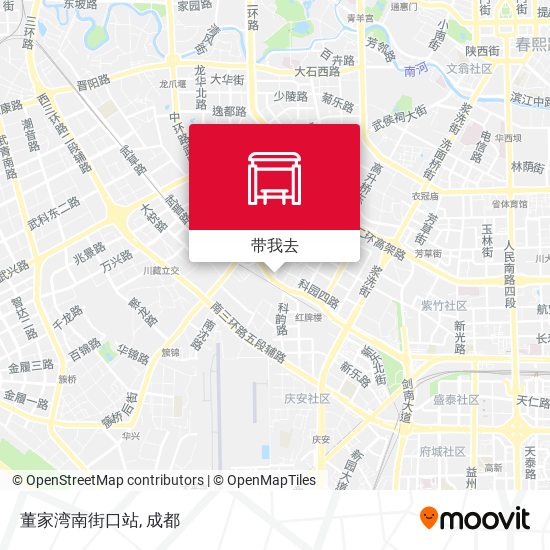 董家湾南街口站地图