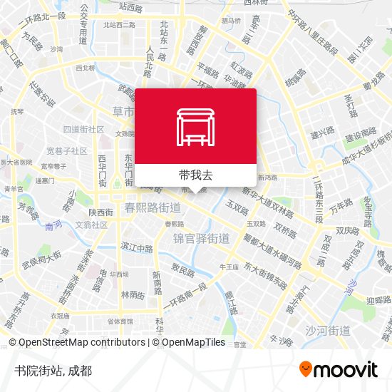 书院街站地图
