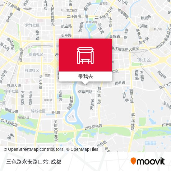 三色路永安路口站地图