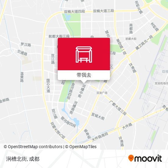 涧槽北街地图