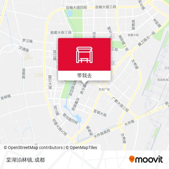 棠湖泊林镇地图