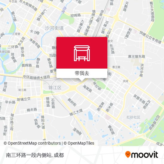 南三环路一段内侧站地图