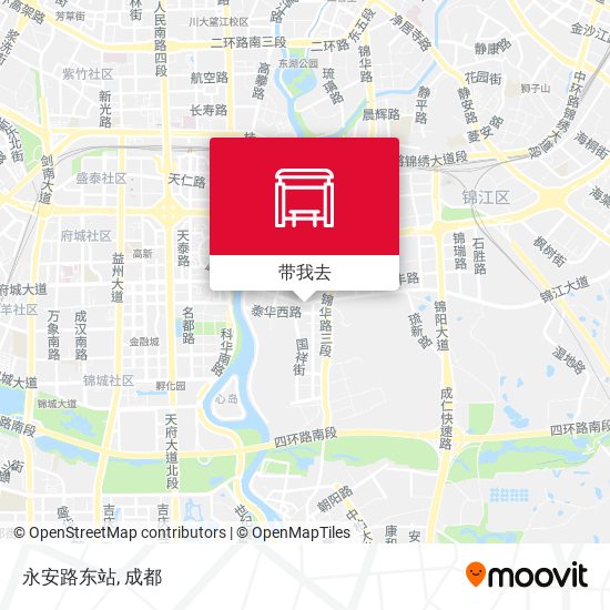 永安路东站地图