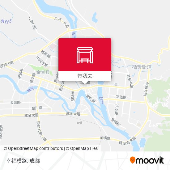 幸福横路地图