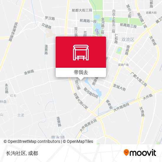 长沟社区地图
