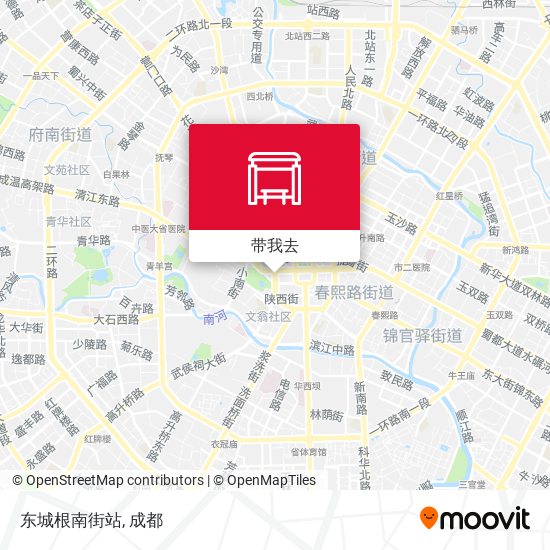 东城根南街站地图
