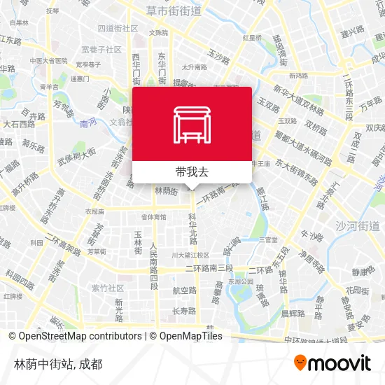 林荫中街站地图