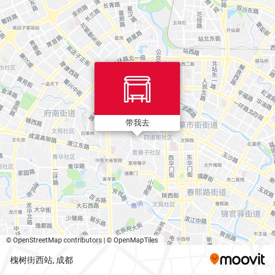 槐树街西站地图