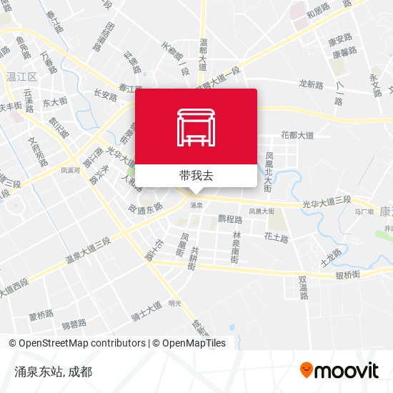 涌泉东站地图