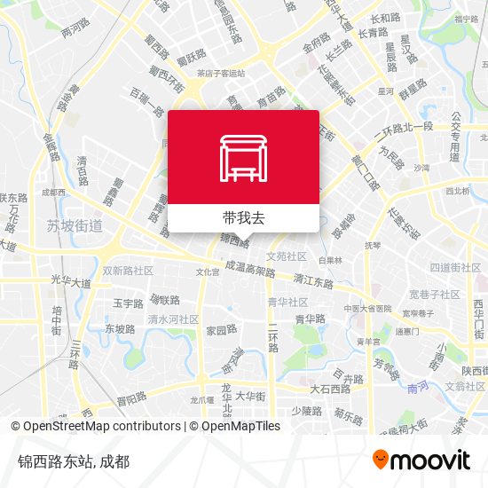 锦西路东站地图