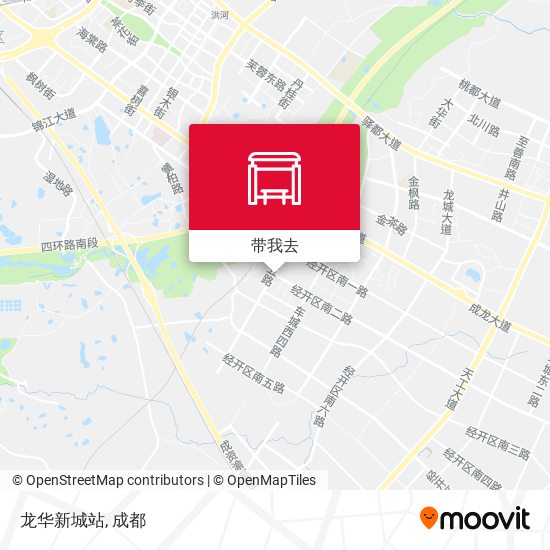 龙华新城站地图