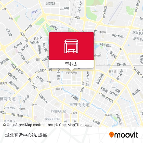 城北客运中心站地图