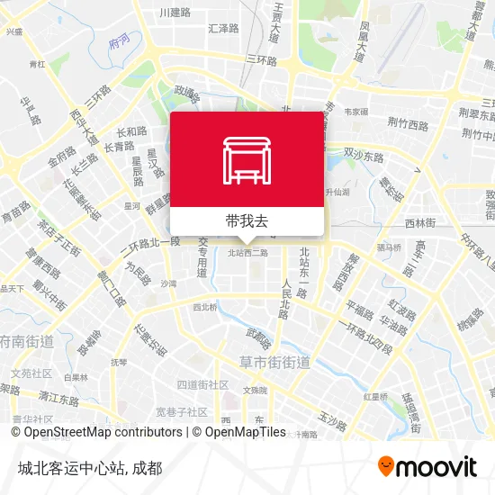 城北客运中心站地图
