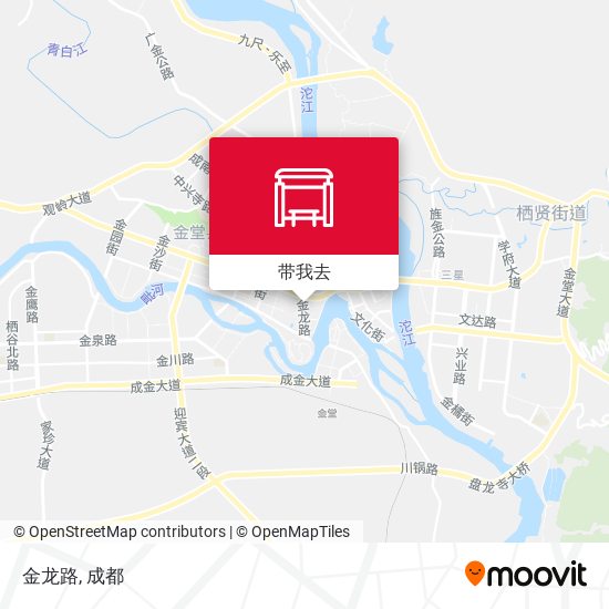 金龙路地图