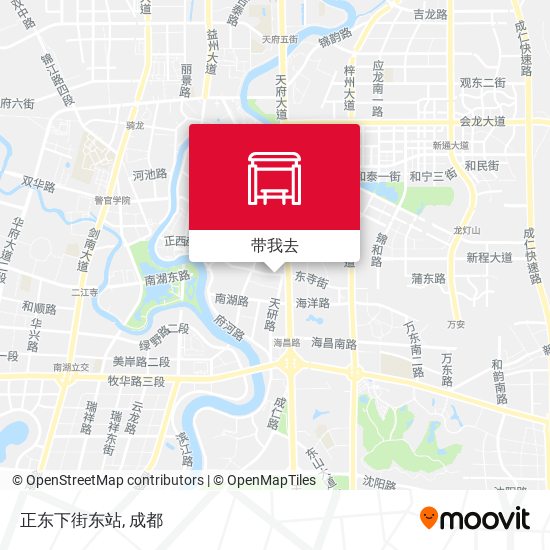 正东下街东站地图