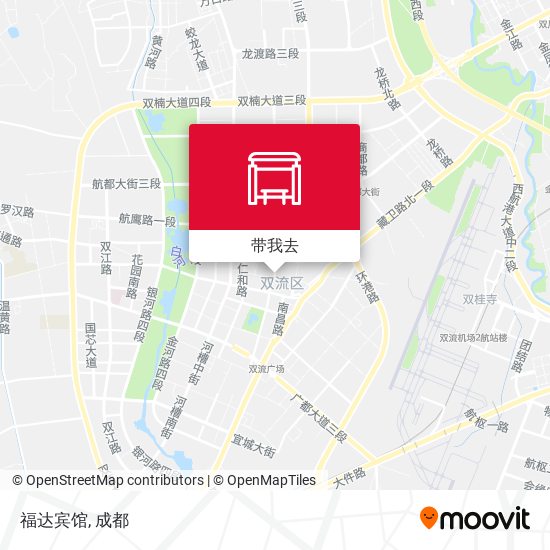 福达宾馆地图