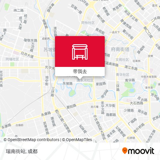 瑞南街站地图
