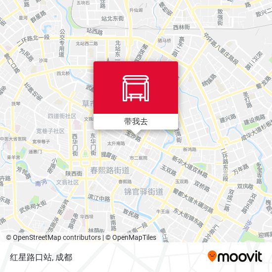 红星路口站地图