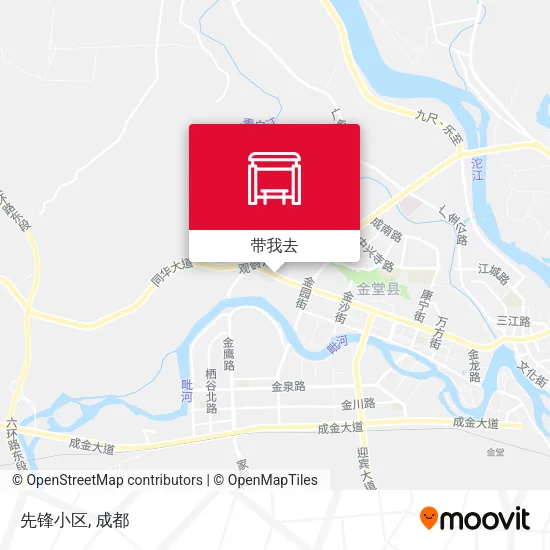 先锋小区地图