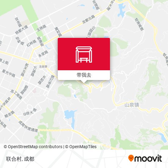 联合村地图