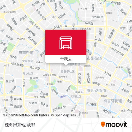 槐树街东站地图