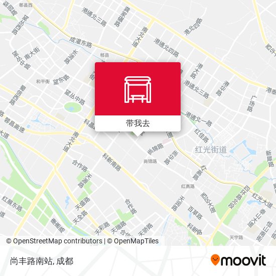 尚丰路南站地图