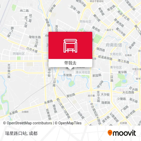 瑞星路口站地图