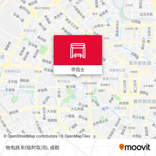 牧电路东(临时取消)地图