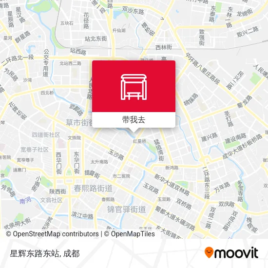 星辉东路东站地图