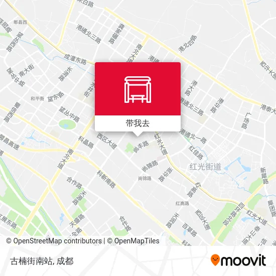 古楠街南站地图
