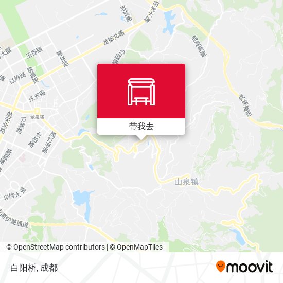 白阳桥地图