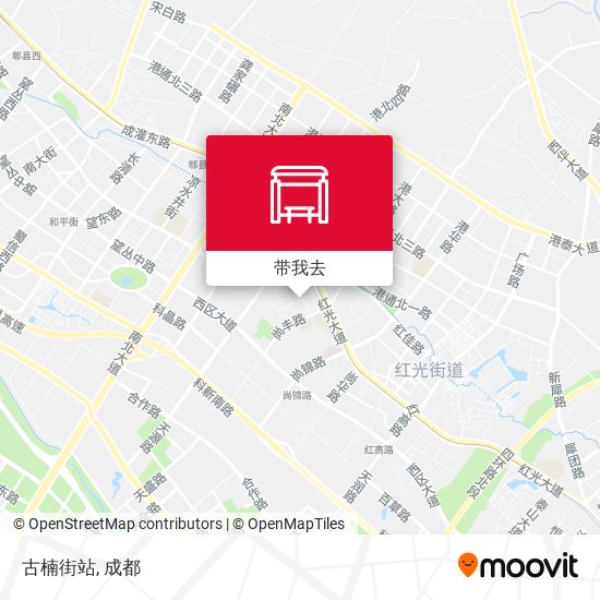 古楠街站地图