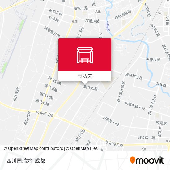 四川国瑞站地图