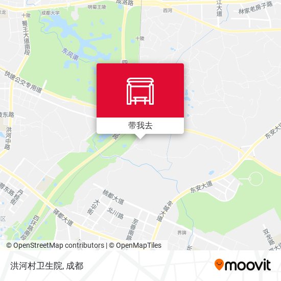 洪河村卫生院地图