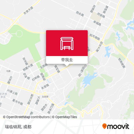 瑞临锦苑地图
