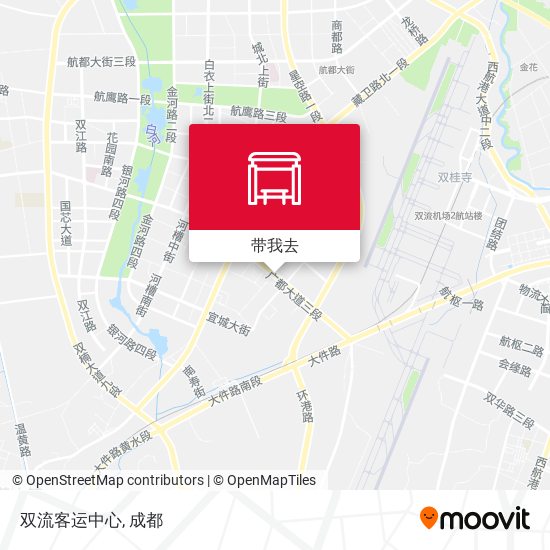 双流客运中心地图