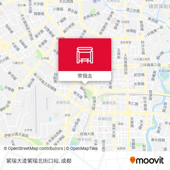 紫瑞大道紫瑞北街口站地图