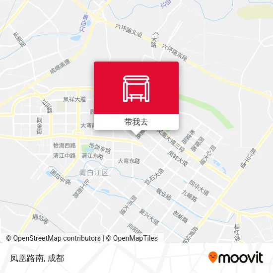 凤凰路南地图