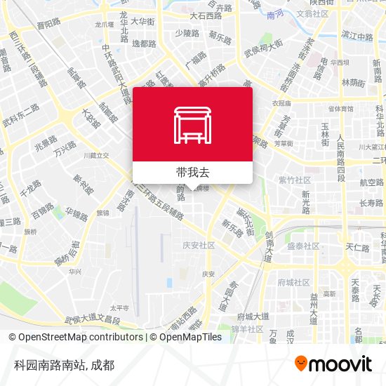 科园南路南站地图
