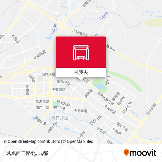 凤凰西二路北地图