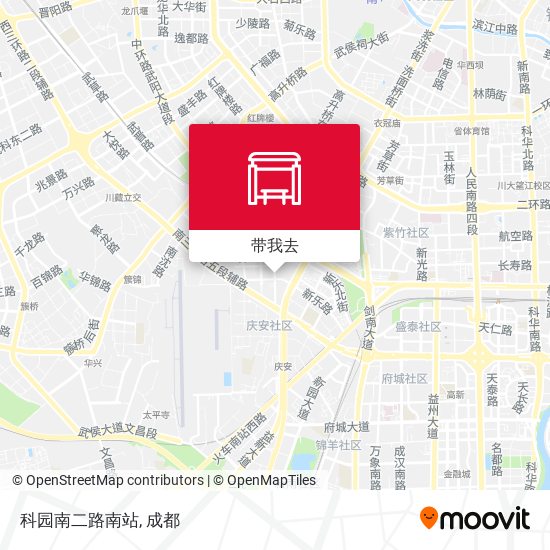 科园南二路南站地图