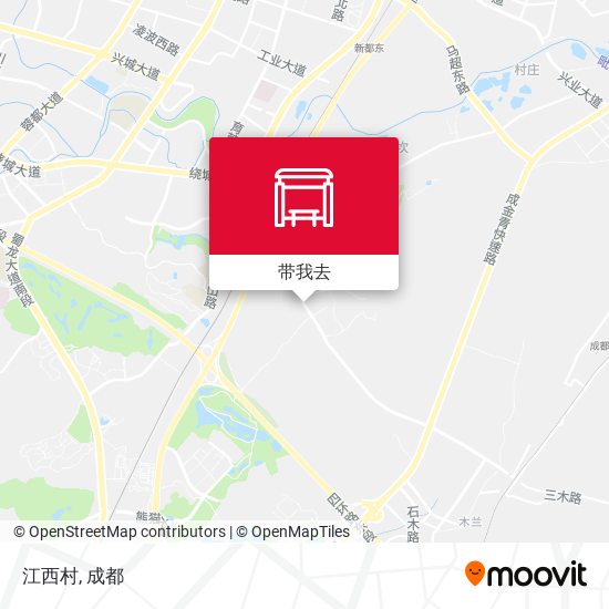 江西村地图
