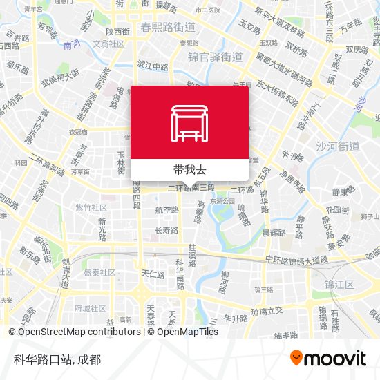 科华路口站地图