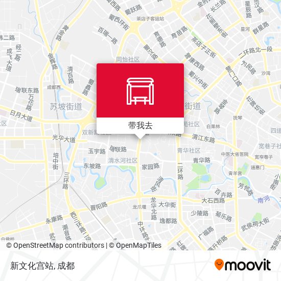 新文化宫站地图