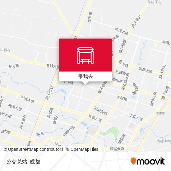 公交总站地图